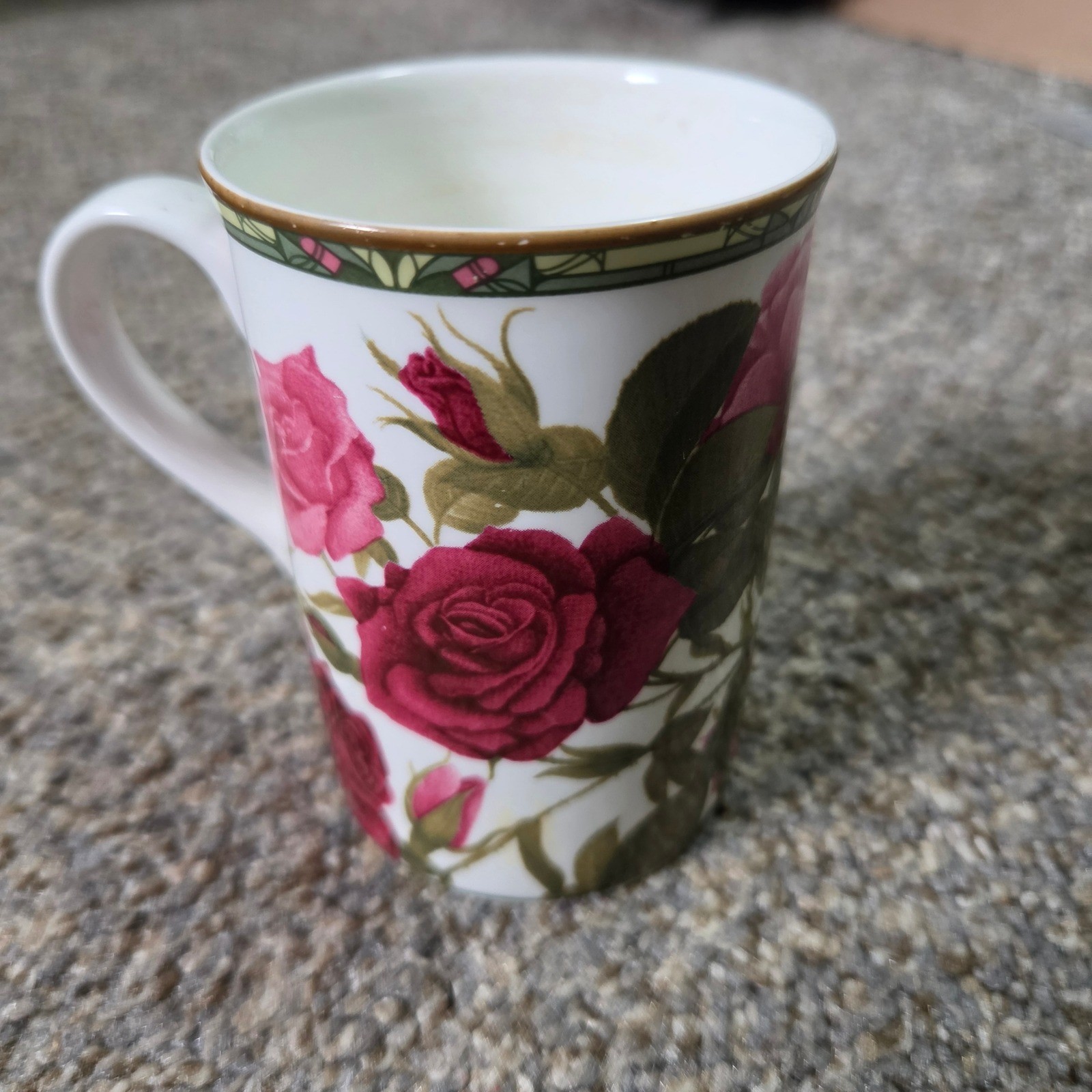 Royal Bone China Roses Coffee Mug Collector Series Four Designs Fine Bone China gallery