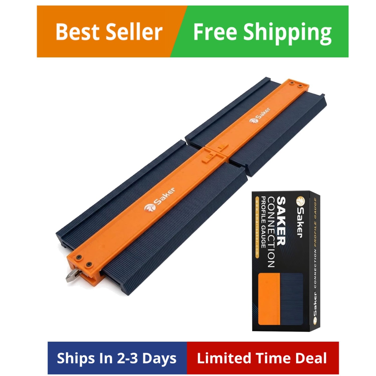 Connection Profile Gauge-Adjustable Lock -Precisely Copy Irregular Shape Dupl... gallery