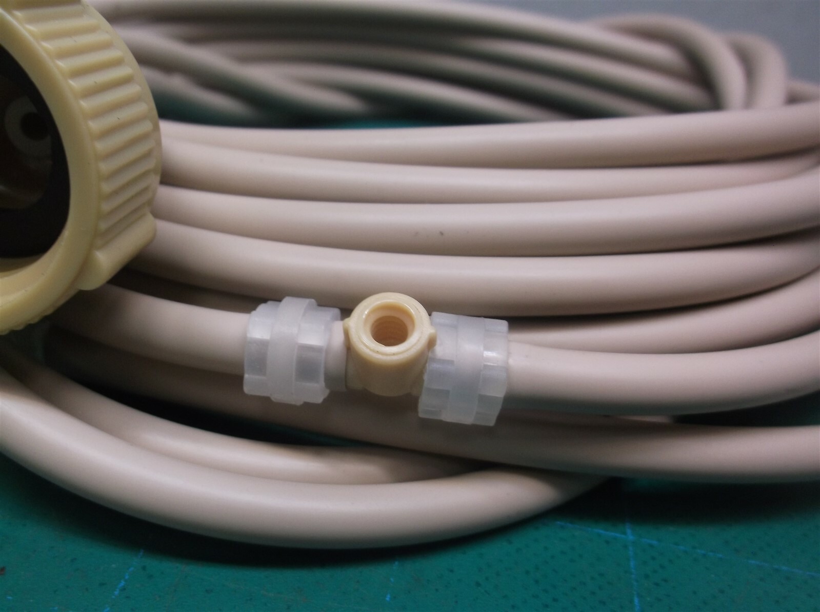 orbit 1/4 cooling misting system 10ft of hose, nozzles & hose adapter gallery