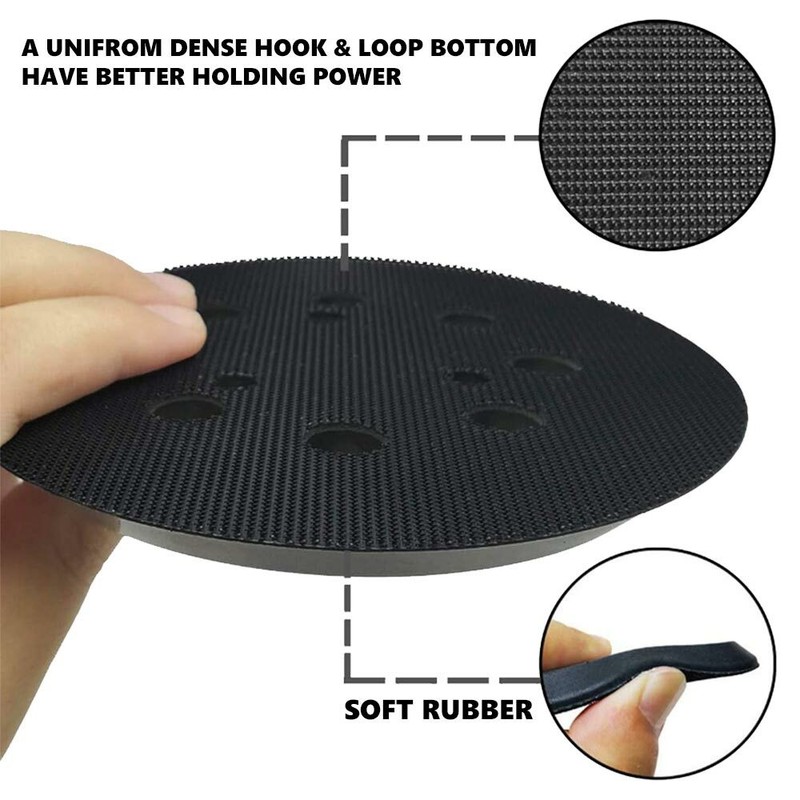 5 Inch Hook & Loop Sander Pad Replaces Milwaukee 51-36-7090 2/Pack - RSP28-K gallery