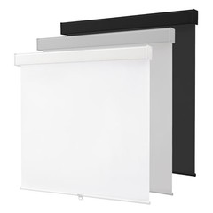 100% Blackout Cordless Roller Window Shades,Blackout Window 35″W x 72″H White