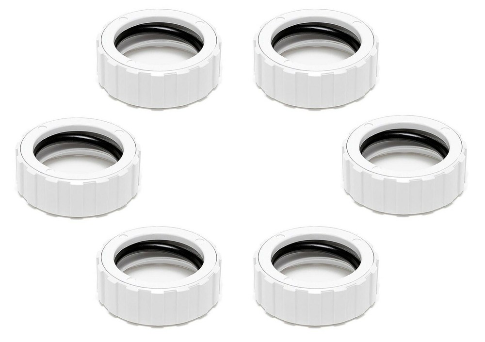 6 Pack Pool Cleaner Feed Hose Nut 9-100-3109 For Zodiac Polaris 360 Pool Cleaner