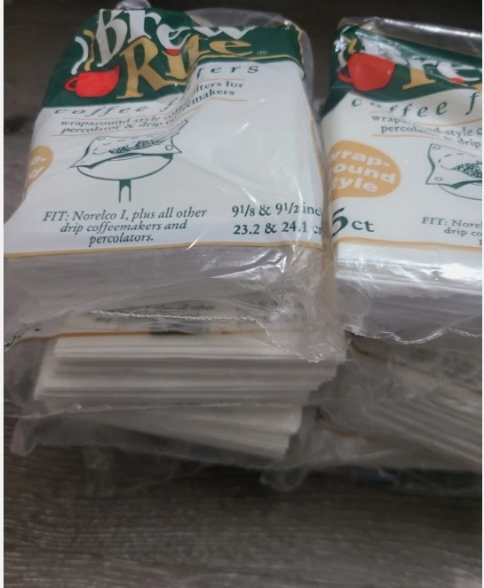 Brew Rite Wrap Around Percolator Coffee Filters Basket Style 110 Count Pack gallery