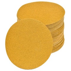 25/50PCS 6in Professional Hook & Loop Sanding Discs – Aluminum Oxide 40-800 Grit