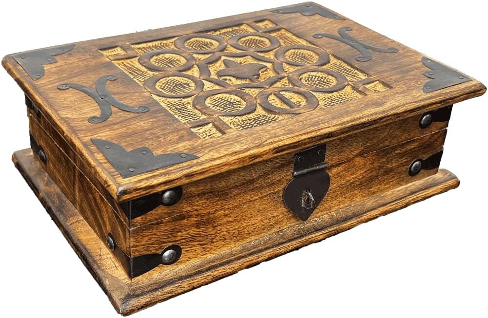 Antique Style Mango Wood Book Type Box gallery