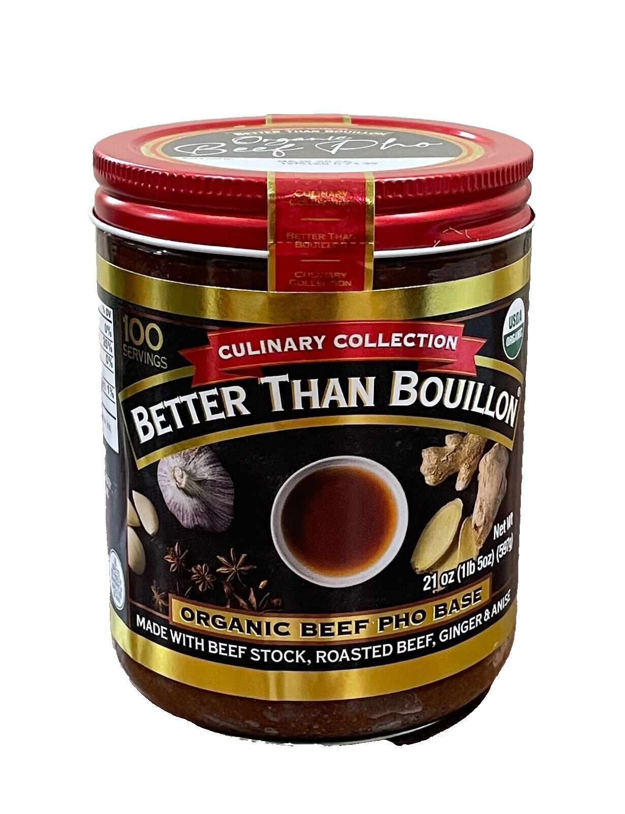 2-PACK Better Than Bouillon Organic Beef Pho Base 21 oz /Jar gallery