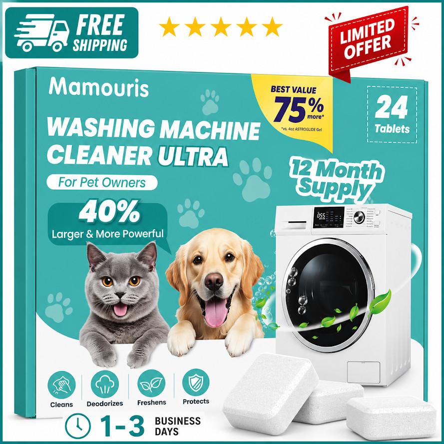 Uproot Clean Washing Machine Cleaner Tablets - 24 Pack for a 12 Month Supply. Fo gallery