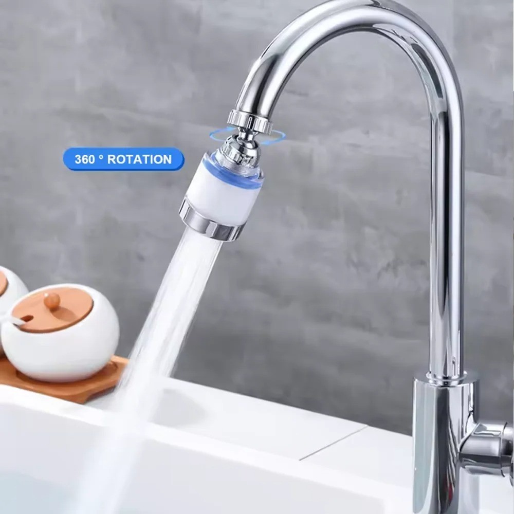 Faucet Water Filter Tap Filtration Kitchen Sink Mount Purifier System 360°Rotate gallery