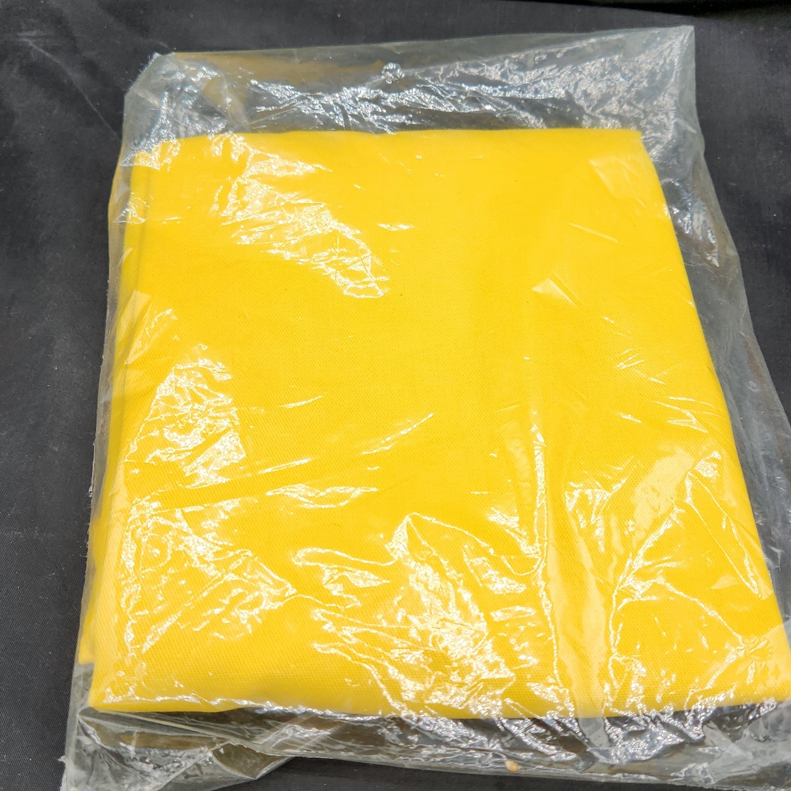Pampered Chef Apron Yellow Blue Logo Brand New Sealed Adult gallery