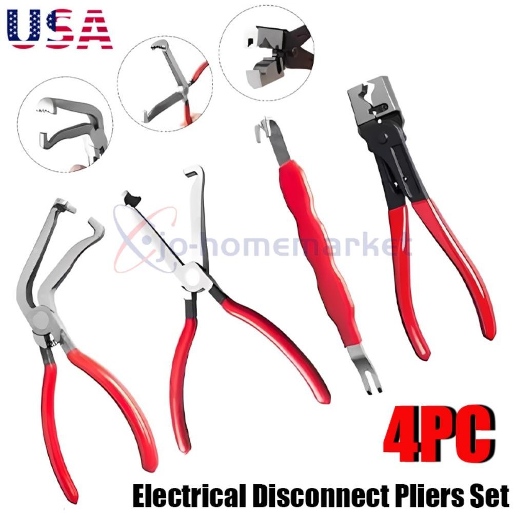 4Pcs/Set Electrical Disconnect Pliers for Cars, Electrical Connector Separator gallery