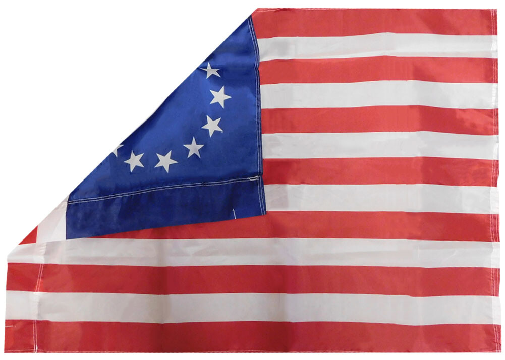 Betsy Ross 28"x48" Flag ROUGH TEX® 100D with Sleeve and Grommets gallery