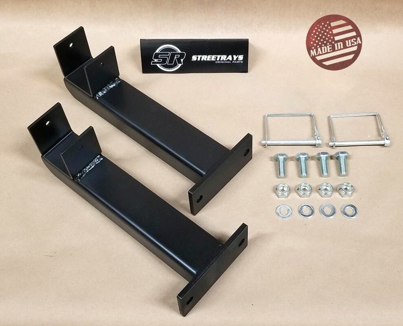 [SR] Tall Lockable Weed-eater Trimmer Rack holder Carrier mount Pickup / Trailer gallery