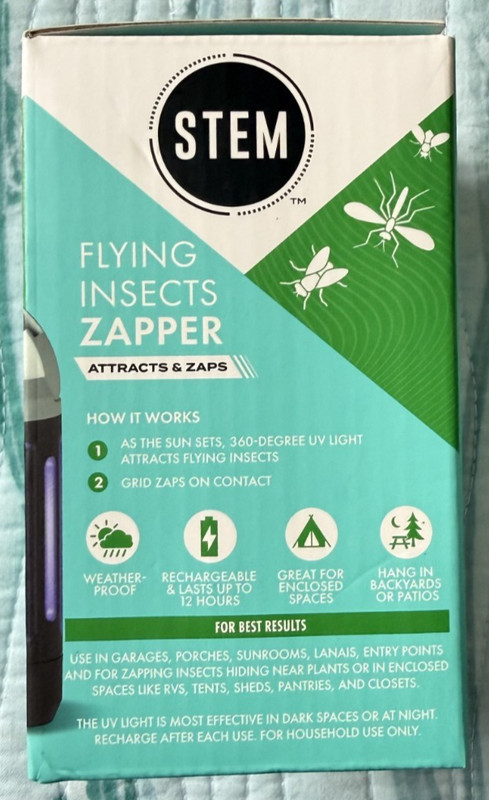 STEM Flying Insects Zapper Kit Attracts & Zaps NEW gallery