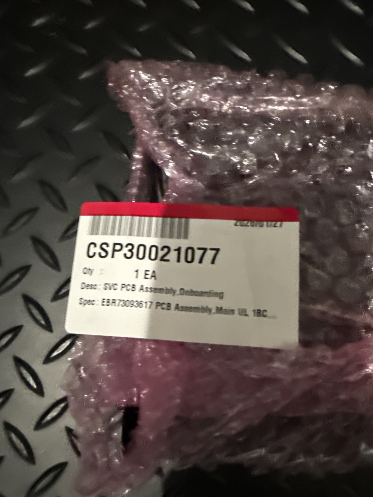 LG Refrigerator Main Control Board OEM CSP30021077 , Brand New , Open Box gallery