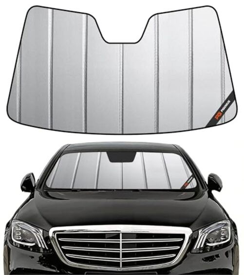 Mercedes-Benz S-Class Sedan Windshield Sunshade - Gray - 2014-2020 gallery
