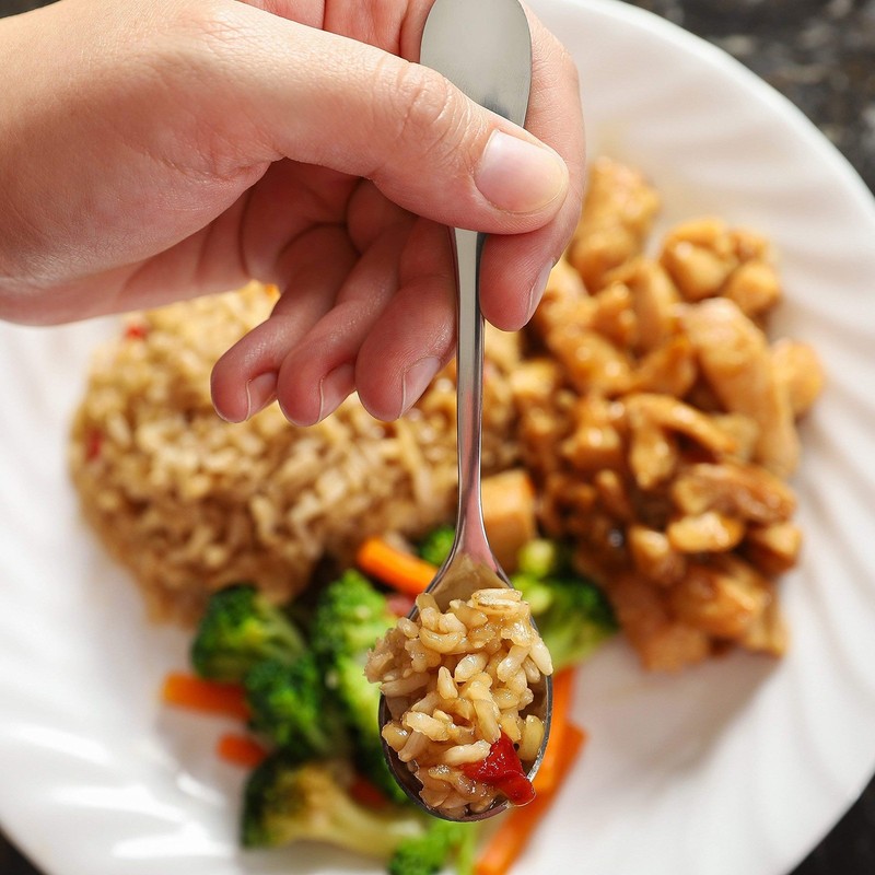 Mindful Eating Portion Control Flatware - for weight loss bariatric diet gallery