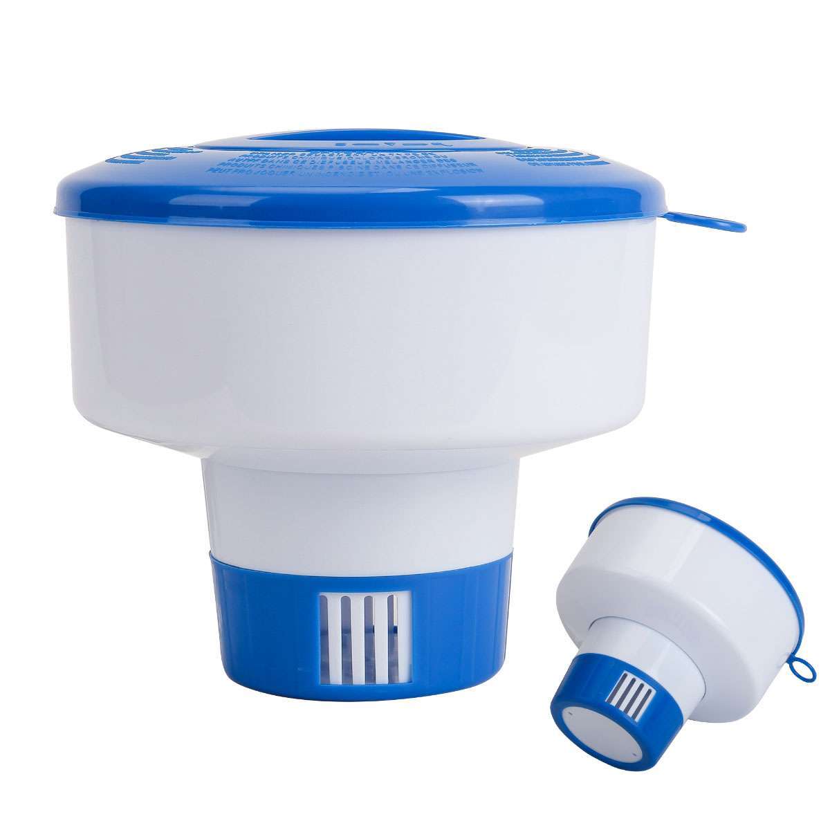 Swimming Pool 7" Floating Chemical Dispenser Floater 1", 3" Chlorine Tablet Tabs gallery