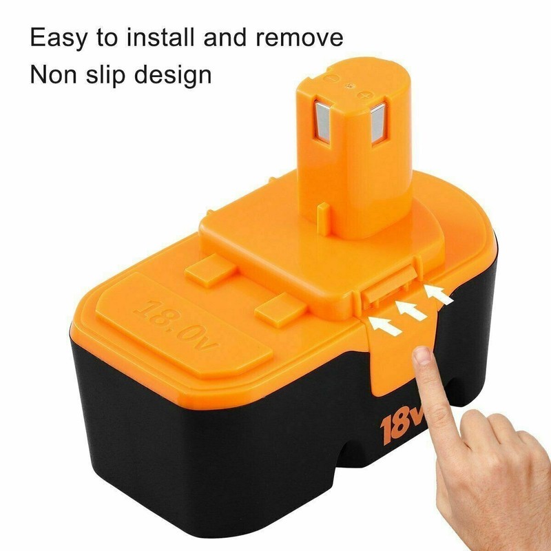 2Pack Replace for Ryobi 18V PLUS 3.6Ah 18 Volt Battery P100 13022 ABP1801 gallery