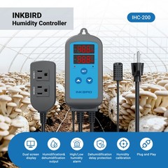 INKBIRD Humidity Controller Pre-Wired Digital Humidifier Dehumidifier Mushroom