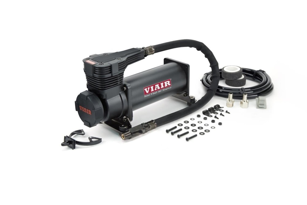 VIAIR 485C High Performance Compressor, Gen 2 | 12V Continuou 200 PSI Black)