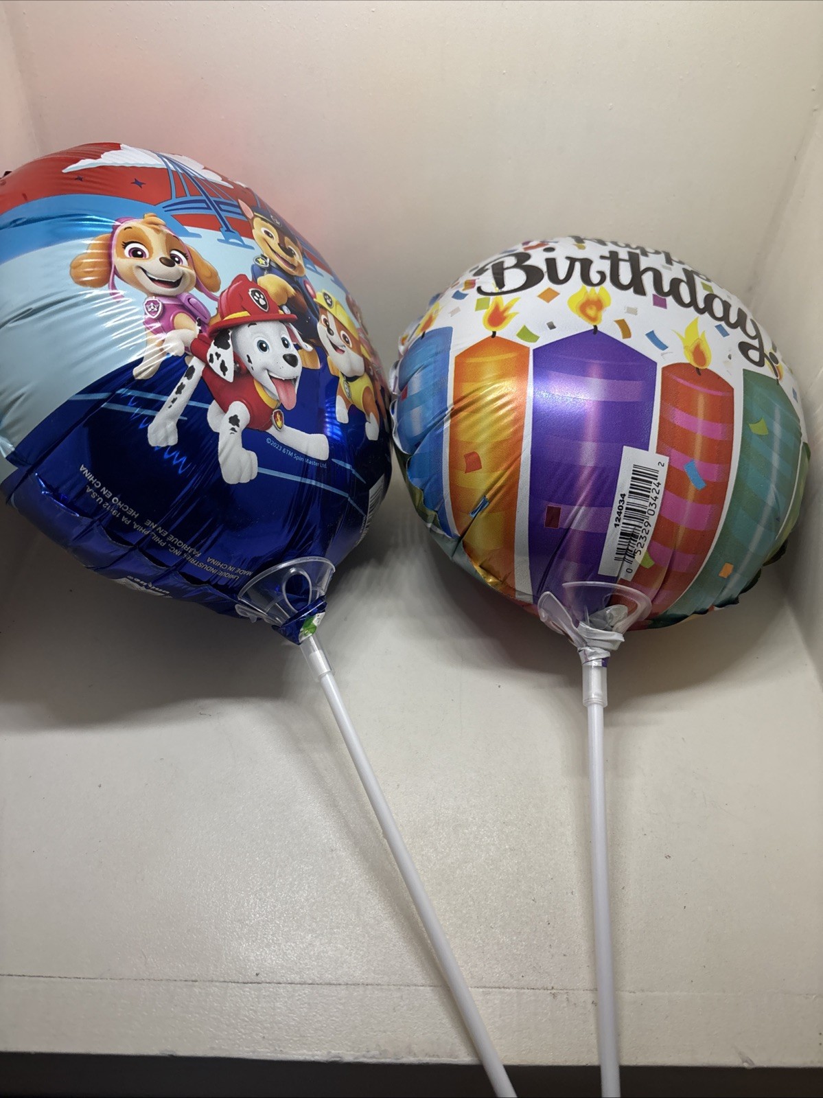 Happy Birthday Balloon Small Set Child Adult Balloons Party Special Occasion Dog gallery