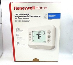 HONEYWELL HOME RTH22B X2P PROGRAMMABLE THERMOSTAT CONVENTIONAL/HEAT PUMP 2-STAGE