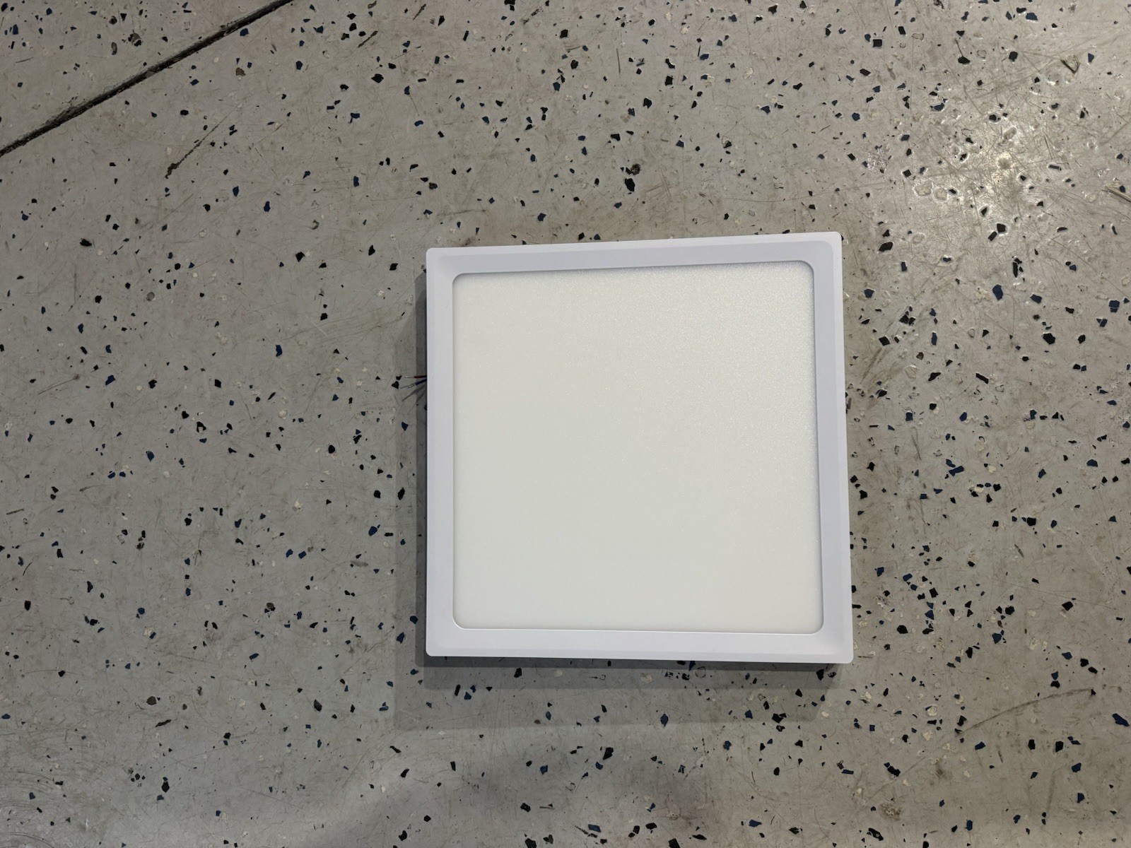 LED Square Panel Ceiling Light 28W Dimmable 3000K-6500K Hardwired White gallery