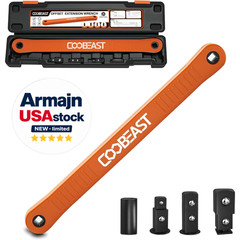 3/8 Inch Offset Extension Wrench Impact Ready Socket Wrench Extender Tool NEW US