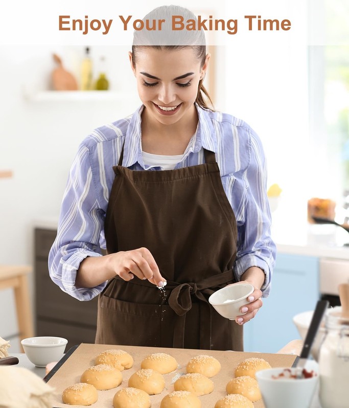 Unbleached Parchment Paper Baking Sheets, 9x13IN Precut Non-Stick Parchment P... gallery