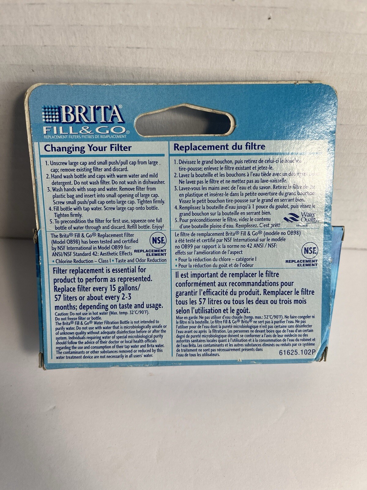 Brita Fill and Go Water Filter Filtration Replacement Filters Single Pack gallery