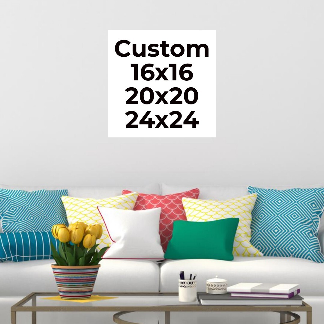 Custom Poster Wall Art Home Decor Photo Prints 16x16 , 20x20, 24x24 inch sizes gallery