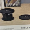 9-in-1 Pop-Up Outlet+Wireless Charging 4 AC+4 USB Ports Hidden Power Hub Black gallery