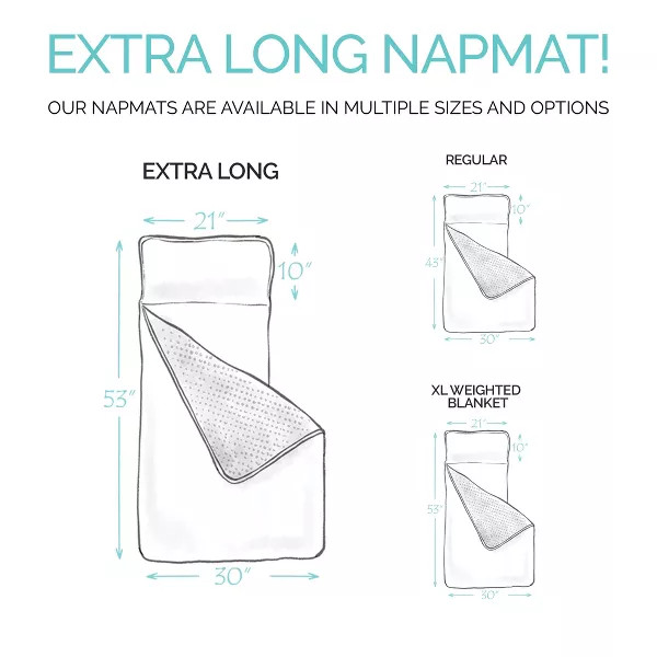 New No Box JumpOff Jo - Extra Long Toddler Nap Mat for Preschool, Daycare and gallery