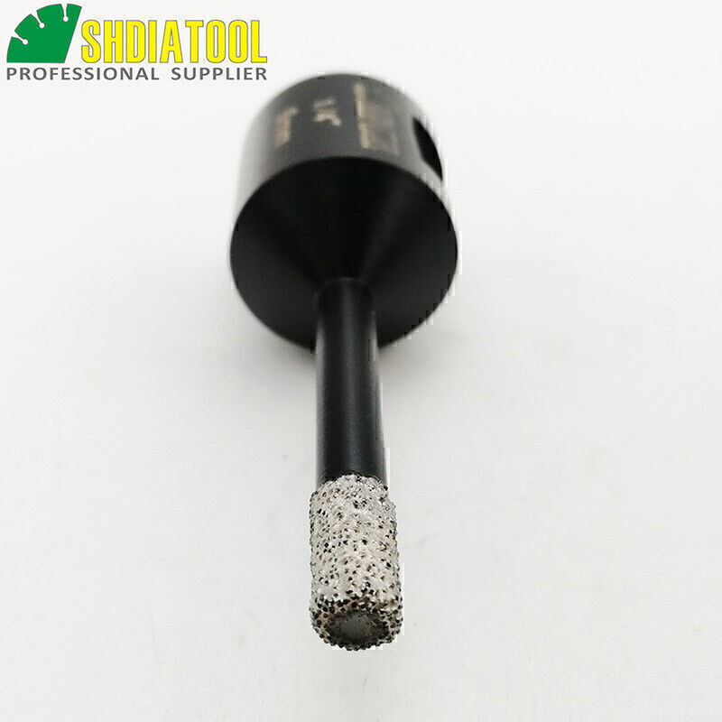 SHDIATOOL Diamond Dry Drill Bits 1/4" Tile Ceramic Marble Core Hole Saw Cutter gallery