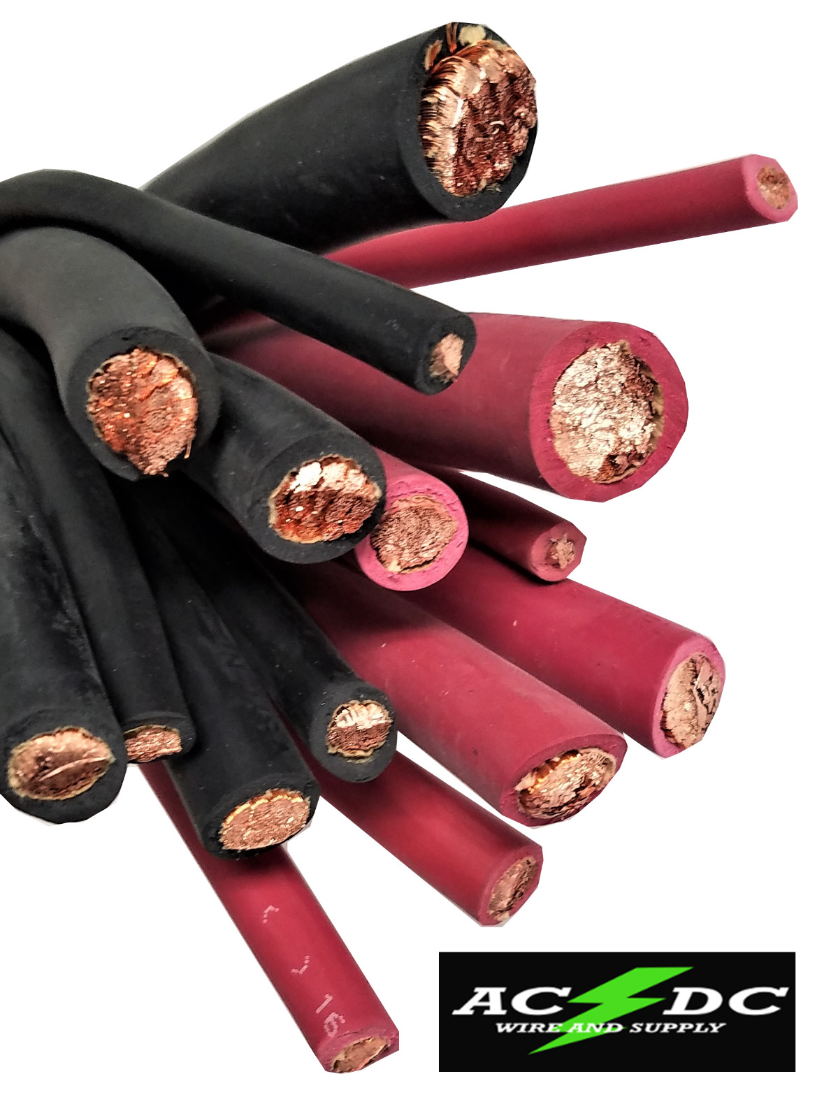 Rubber Jacket Battery & Welding Cable Copper 6, 4, 2 Gauge AWG Size By the Foot gallery