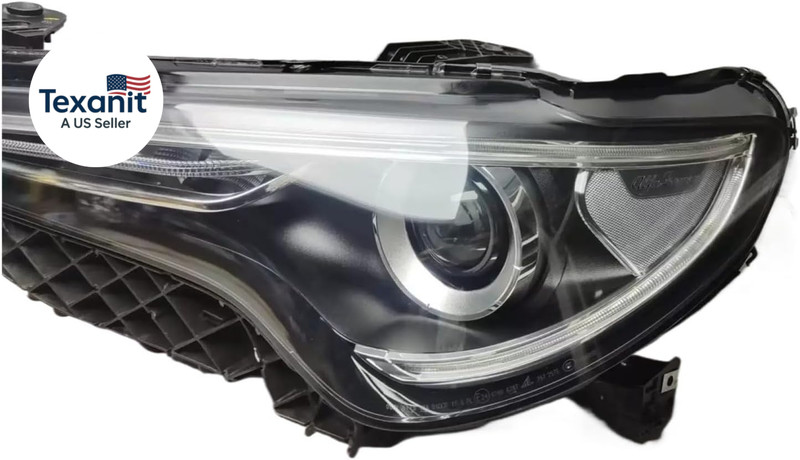 Car Headlight Assembly，Compatible for Alfa Romeo Stelvio Head Lamp LED Daytime R gallery