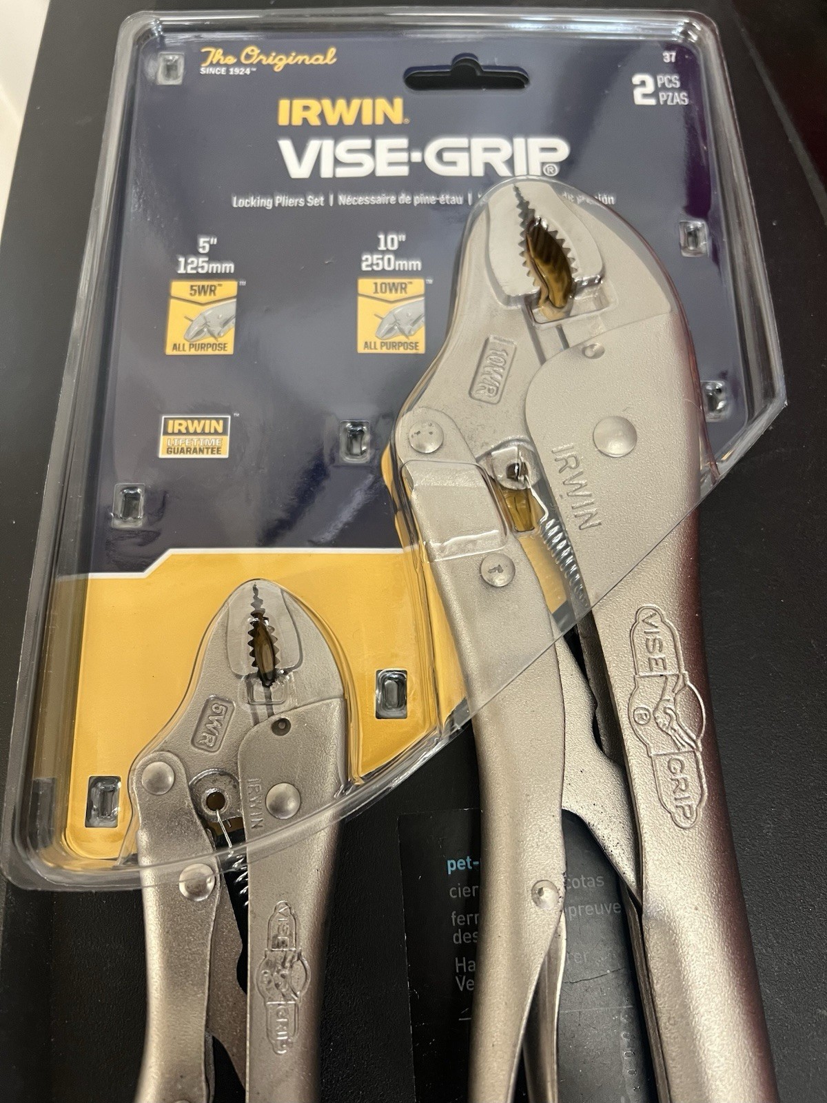 IRWIN VISE-GRIP Locking Pliers Set, Original, 2-Piece, # 37 (10wr & 5wr) gallery