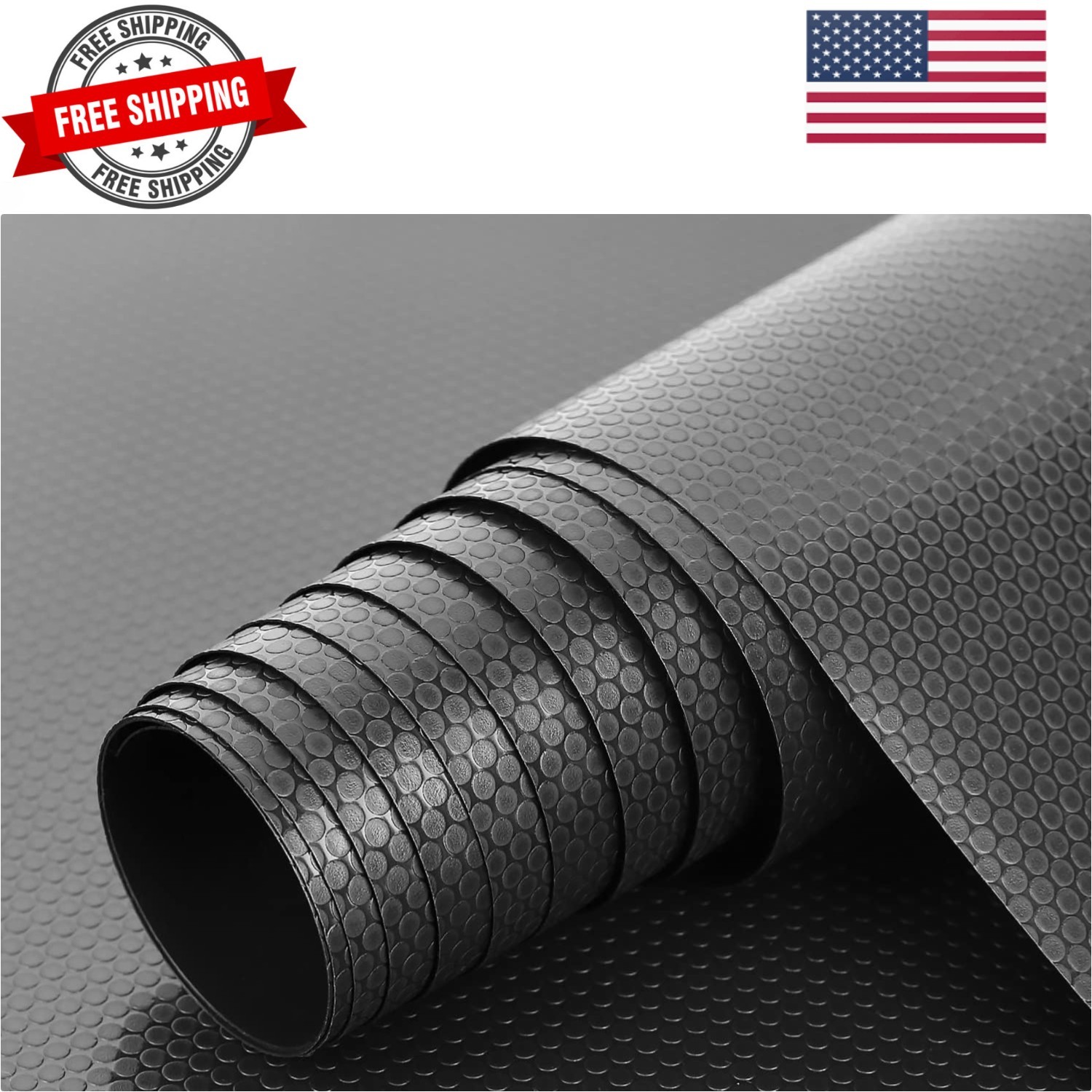 Shelf Liner Kitchen Cabinet Drawer Mats 11.8 Inch Wide x 6.5 Feet Long, Non A... gallery