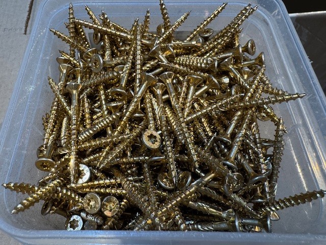 Star Drive Multi-Purpose Construction Screws, 5lb, Approx. 680 Pieces - #9 x 2 gallery