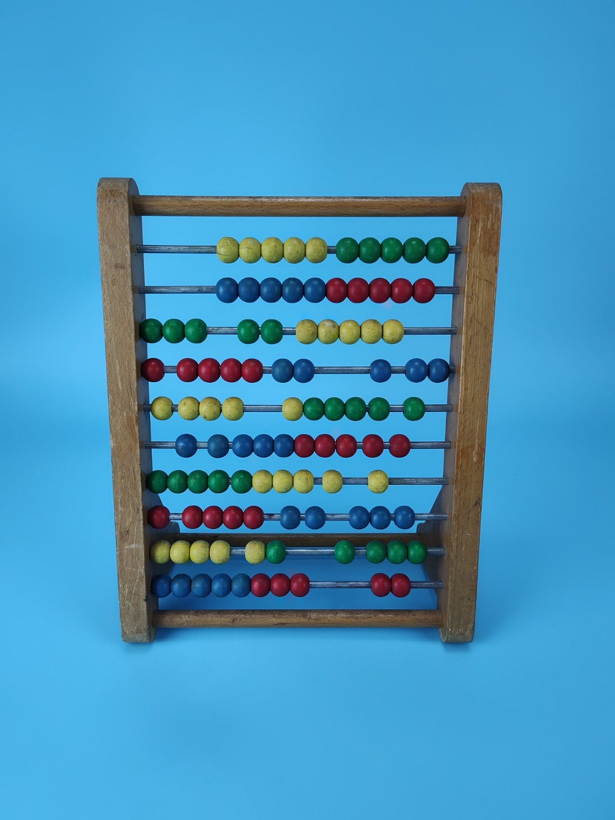 Vintage Abacus Counting Math Toy Made In Germany GUC gallery