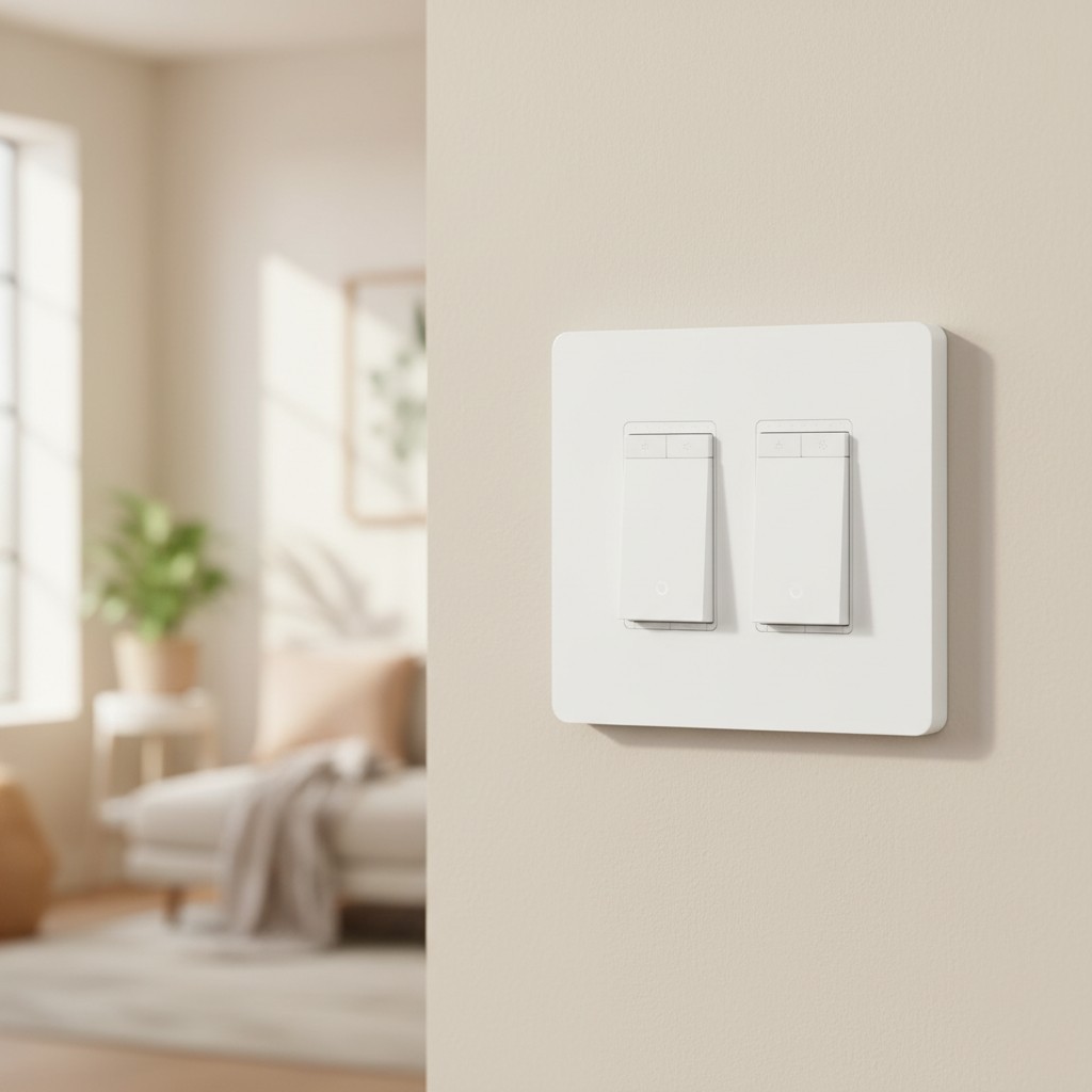 Smart 2-Gang Dimmer Switch for Adjustable Lighting & Easy Setup, No Hub Required gallery