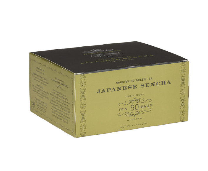 Harney & Sons 50 count box JAPANESE SENCHA Green tea teabags gallery