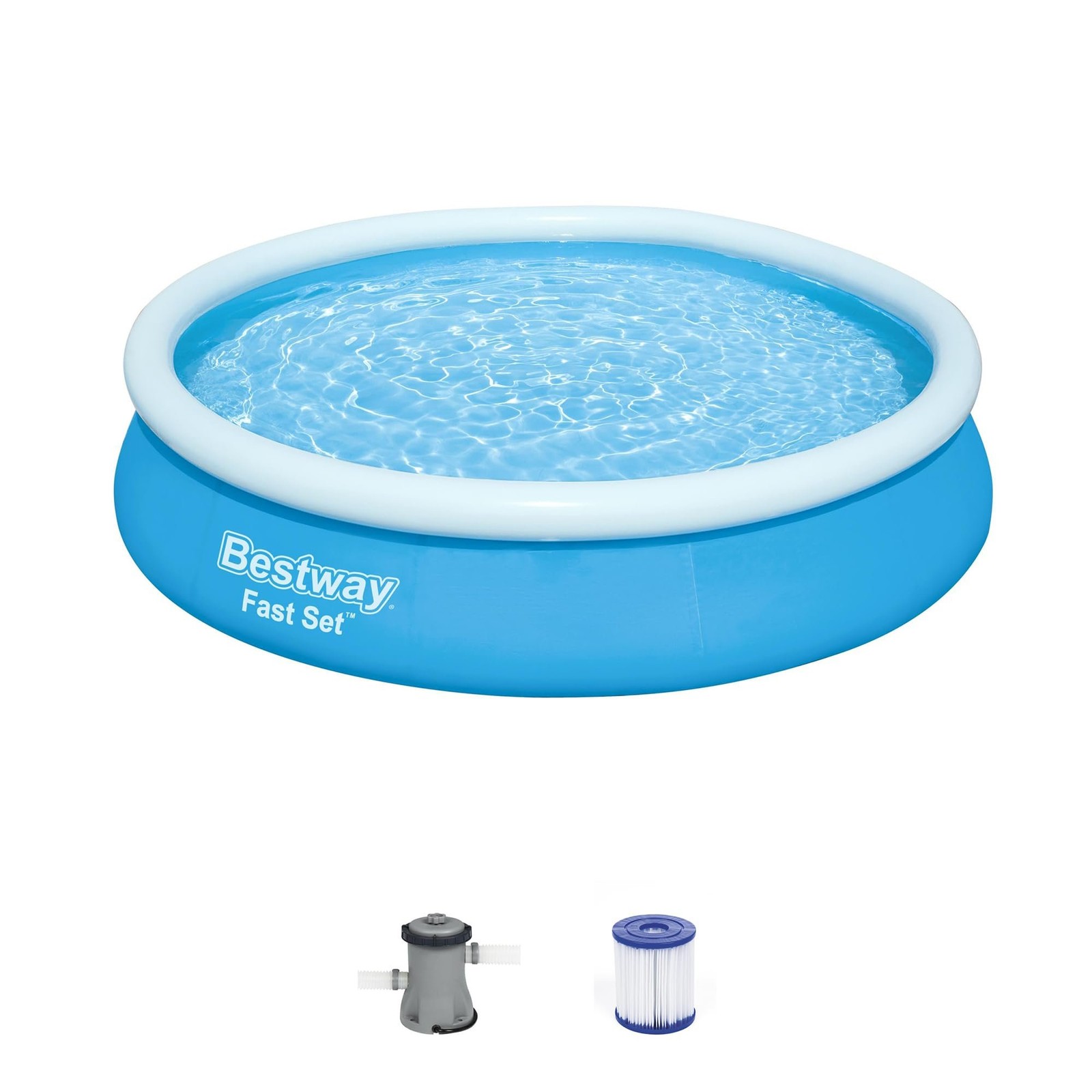 Bestway Outdoor Round Inflatable Above Ground Swimming Pool gallery