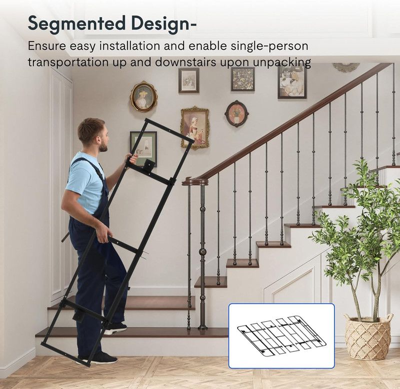 FLEXISPOT Adjustable Bed Frame Base Queen Size,Segmented Design,Easy Assemble,Ox gallery