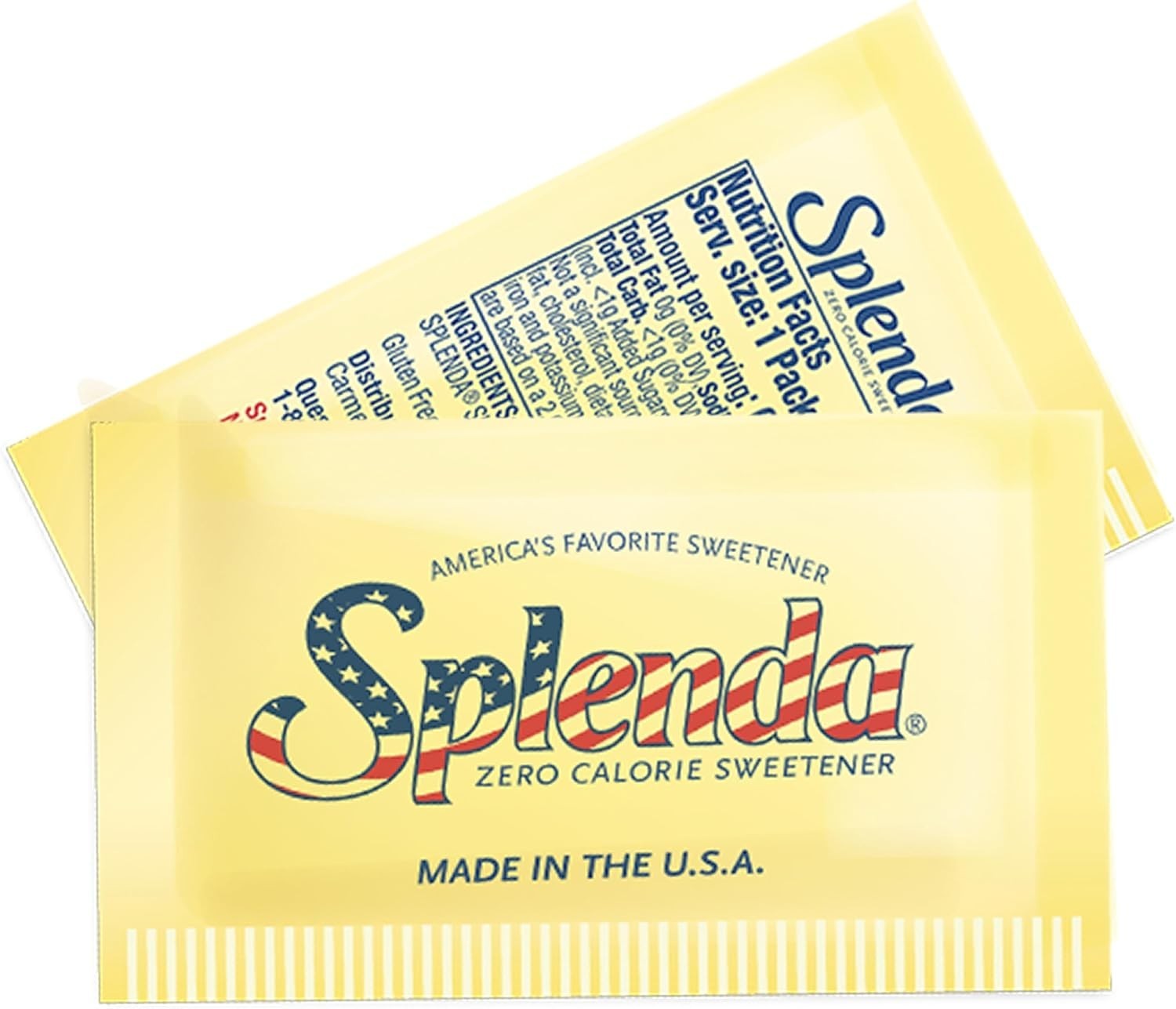 SPLENDA Zero Calorie Sweetener, 2000 Count Packets gallery