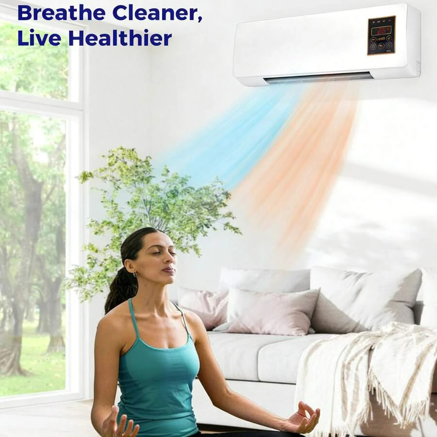 NEW Smart 2-In-1 Wall AC Unit With Heater & Fan, Portable Cooling Solution gallery