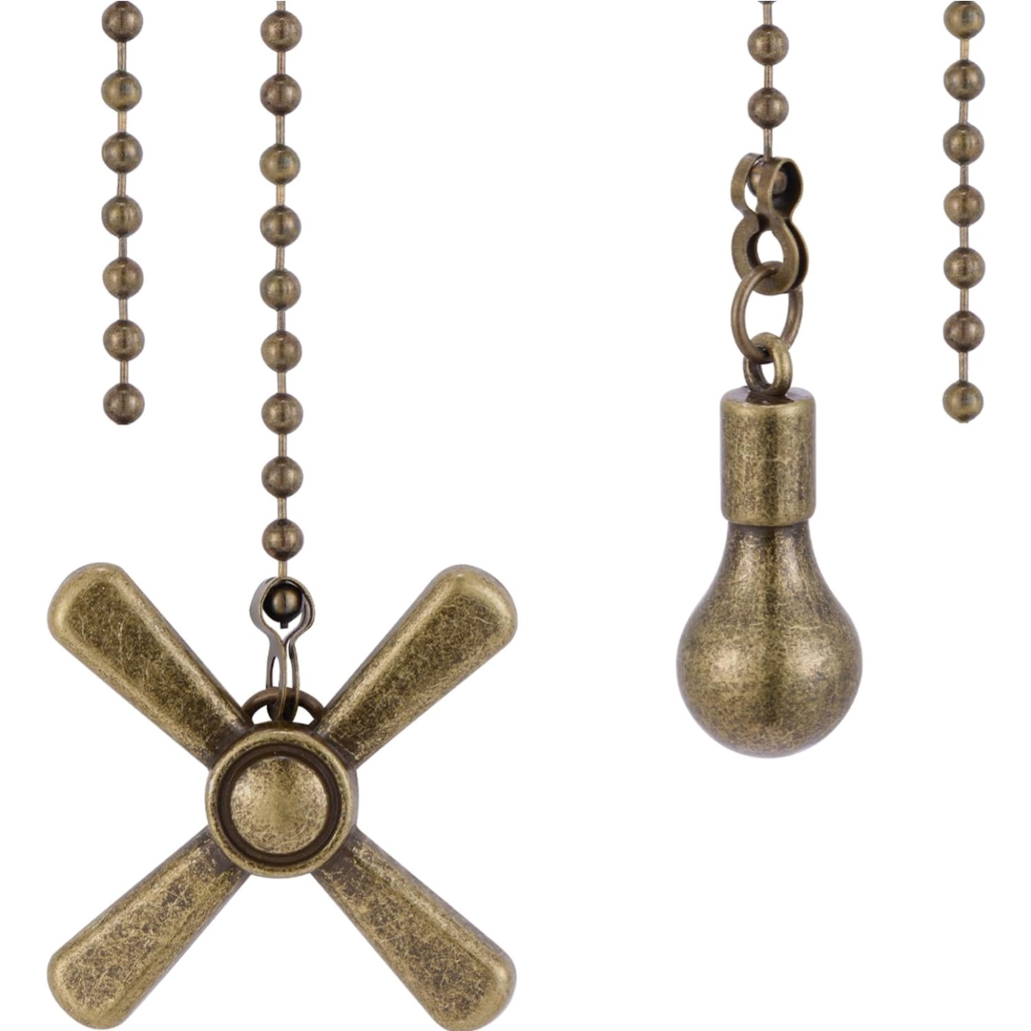 Kelduemi Ceiling Fan Pull Chain Ornaments, 13.6 Inches Fan Pulls Extension gallery