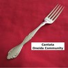 Oneida Community CANTATA Dinner Fork 7 1/4" Stainless Steel Flatware gallery
