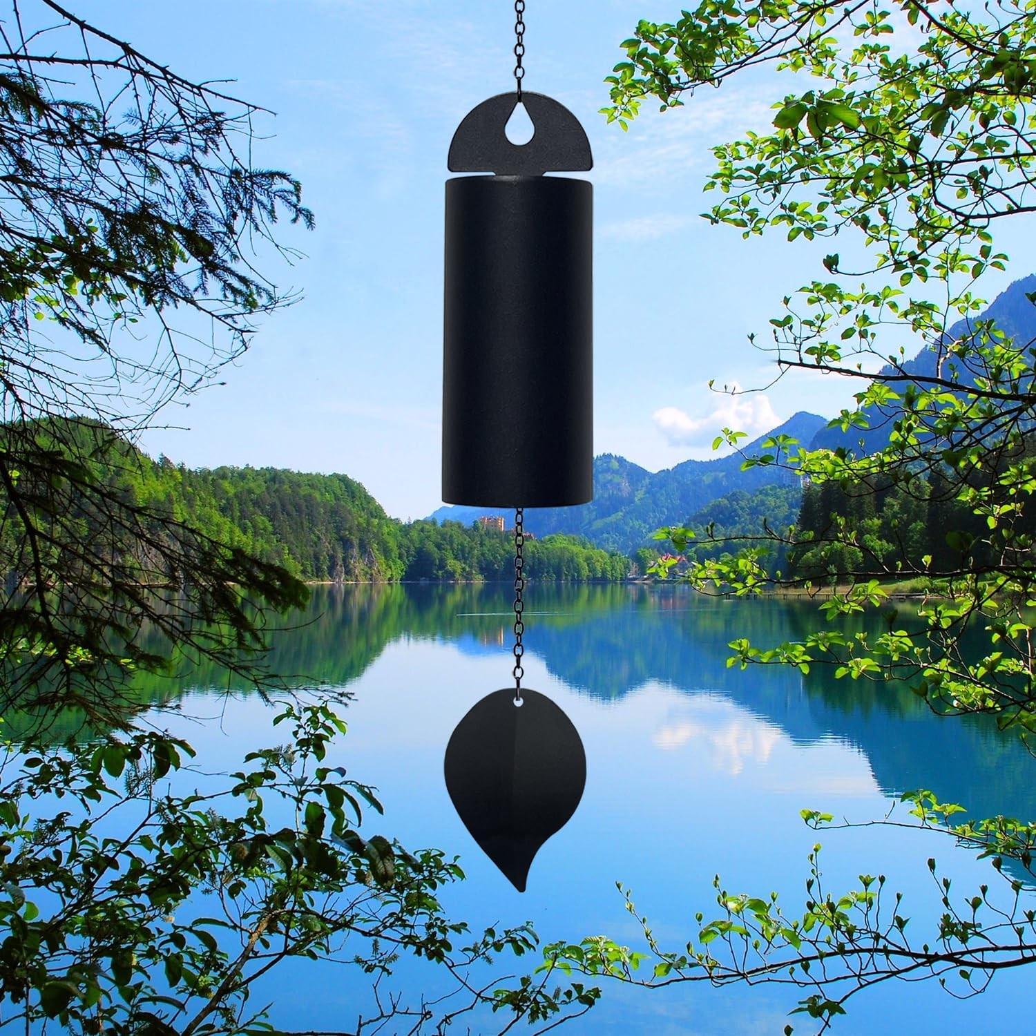 Deep Resonance Serenity Bell Large Wind Chimes for Outside Deep Tone 30 Inch ... gallery