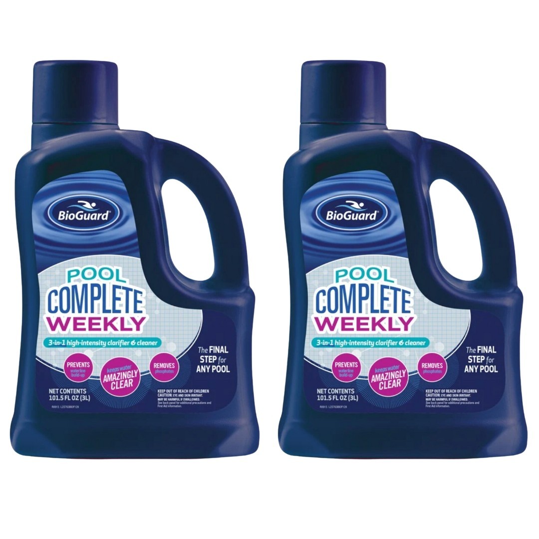 BioGuard Pool Complete Weekly 3-in-1 Water Clarifier & (3 Liter) (2 Pack) gallery